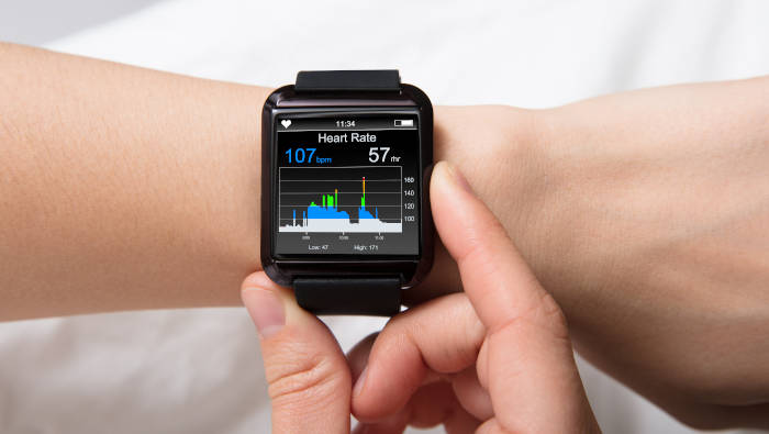 Smart Watch- Fitnessuhr zur elektronischen Selbstkontrolle